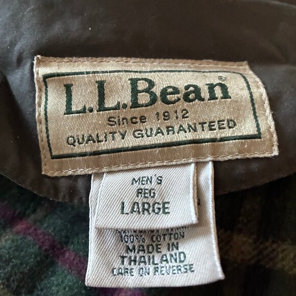 L.L.Bean Men's Field Jacket Barn Coat - Size Large - Picture 3 of 10